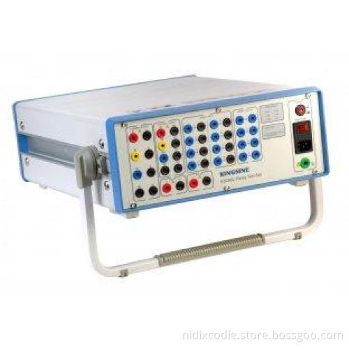 7 Output Channels Protection Relay Testing K3030Li for Faul